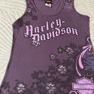 Harley-Davidson Purple Tank Top